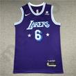 Kép 2/3 - Los Angeles Lakers - LeBron James - kosárlabda mez - lila  - Férfi