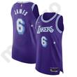 Kép 1/3 - Los Angeles Lakers - LeBron James - kosárlabda mez - lila  - Férfi
