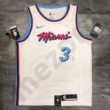 Kép 2/3 - Miami Heat - Dwyane Wade - fehér kosárlabda mez