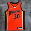 Kép 2/3 - Golden State Warriors - Stephen Curry - narancs kosárlabda mez