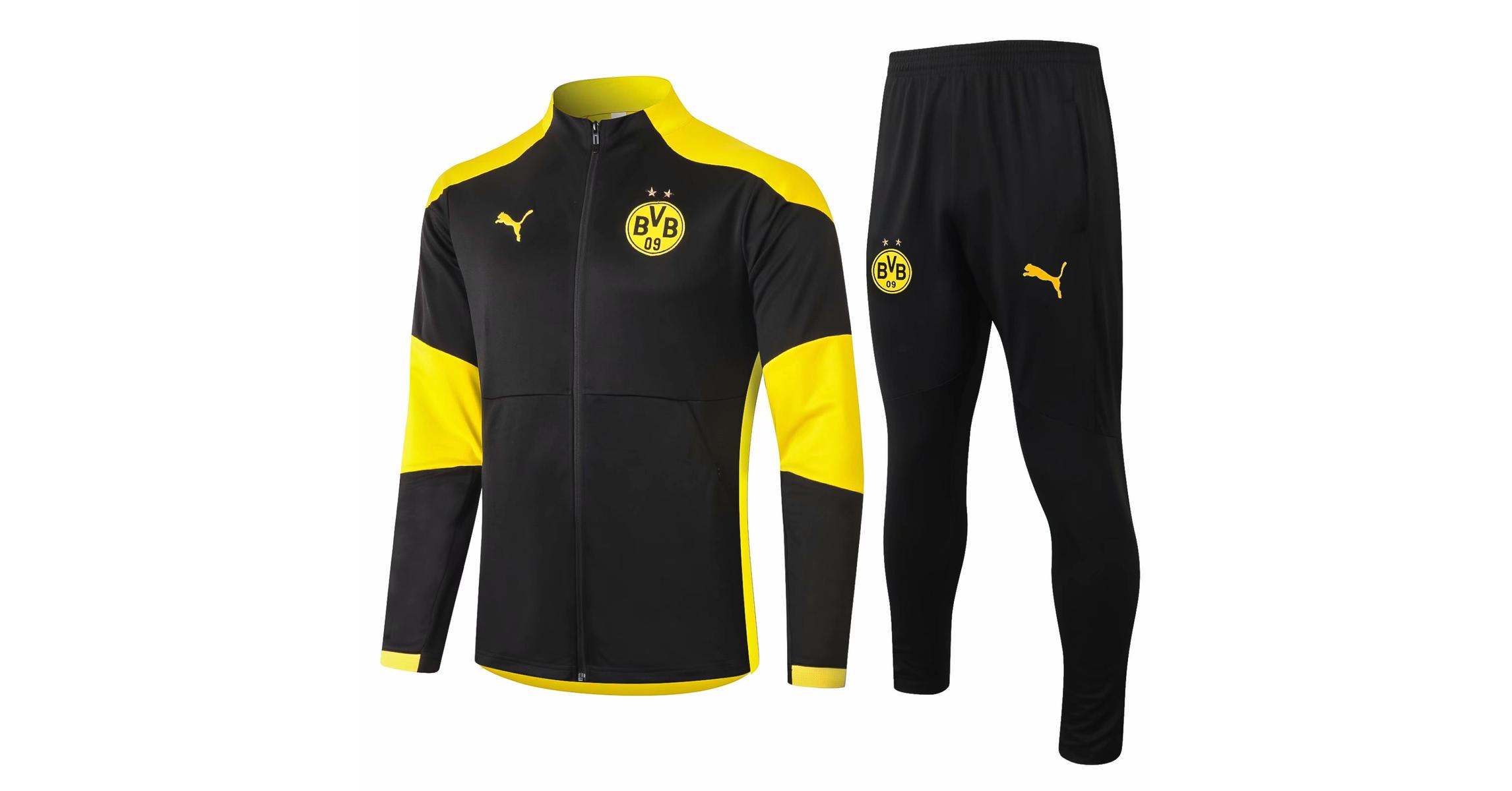 Dortmund melegítő szett 2020-2021 (felső+alsó - cipzáros ...