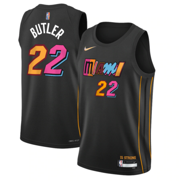 Miami Heat - Jimmy Butler - kosárlabda mez - fekete - Férfi