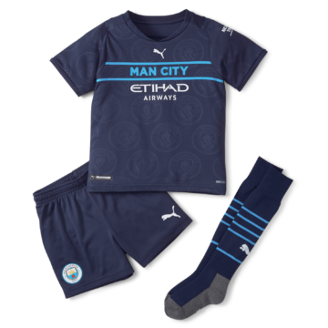 Manchester City 3. számú 2021-2022 szett (mez+nadrág+sportszár) - Gyerek