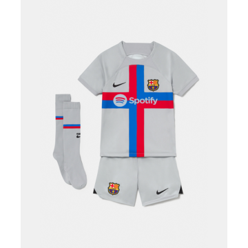 Barcelona 3. számú 2022-2023 szett (mez+nadrág+sportszár) - Gyerek