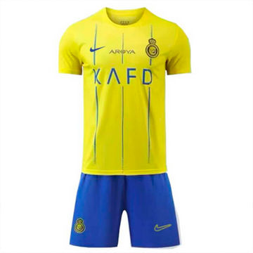 Al-Nassr hazai 2023-2024 mez+nadrág (szett) - Gyerek