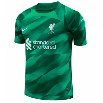 Liverpool kapus 2023-2024 férfi zöld mez