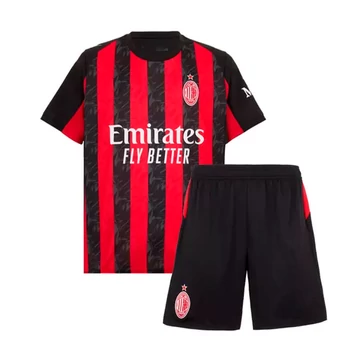 AC Milan hazai 2025-2026 gyerek szett (mez+nadrág)