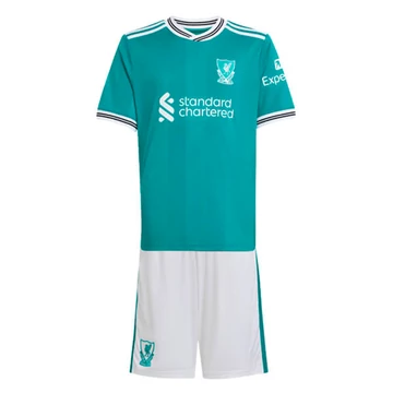 Liverpool 3. számú 2025-2026 gyerek szett (mez+nadrág)