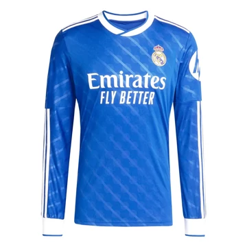 Real Madrid 3. számú 2025-2026 férfi hosszú ujjú mez
