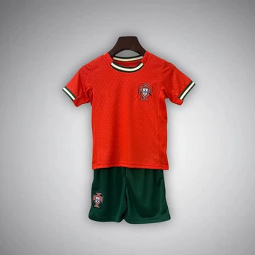 Portugál válogatott hazai 2025 gyerek szett (mez+nadrág)