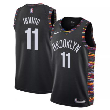 Brooklyn Nets - Kyrie Irving - kosárlabda mez - fekete - Férfi