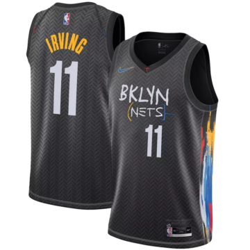 Brooklyn Nets - Kyrie Irving - kosárlabda mez - City Edition - Férfi