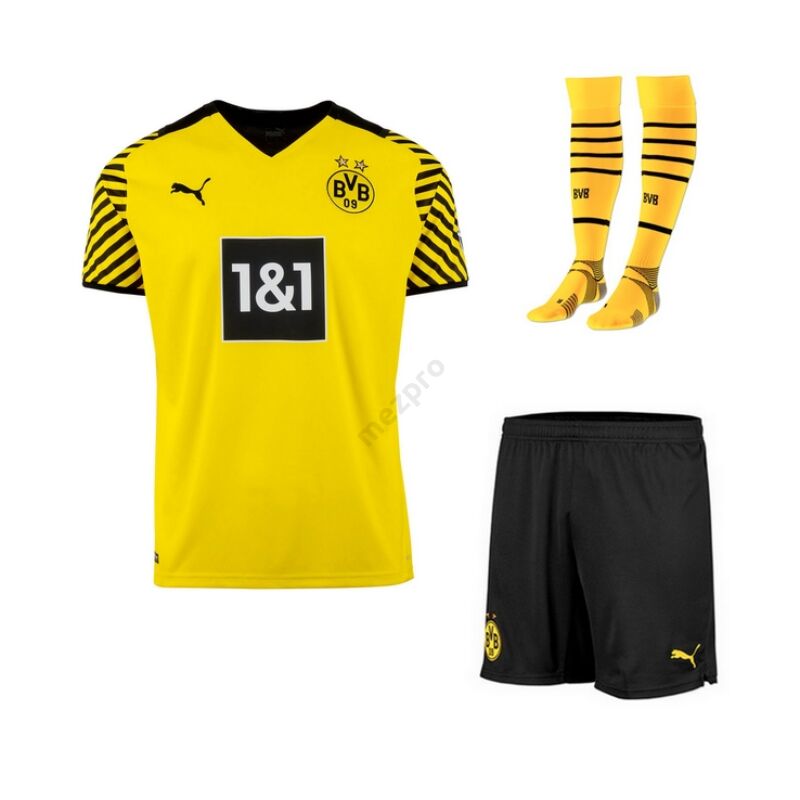 Dortmund hazai 2021-2022 szett (mez+nadrág+sportszár) - Gyerek
