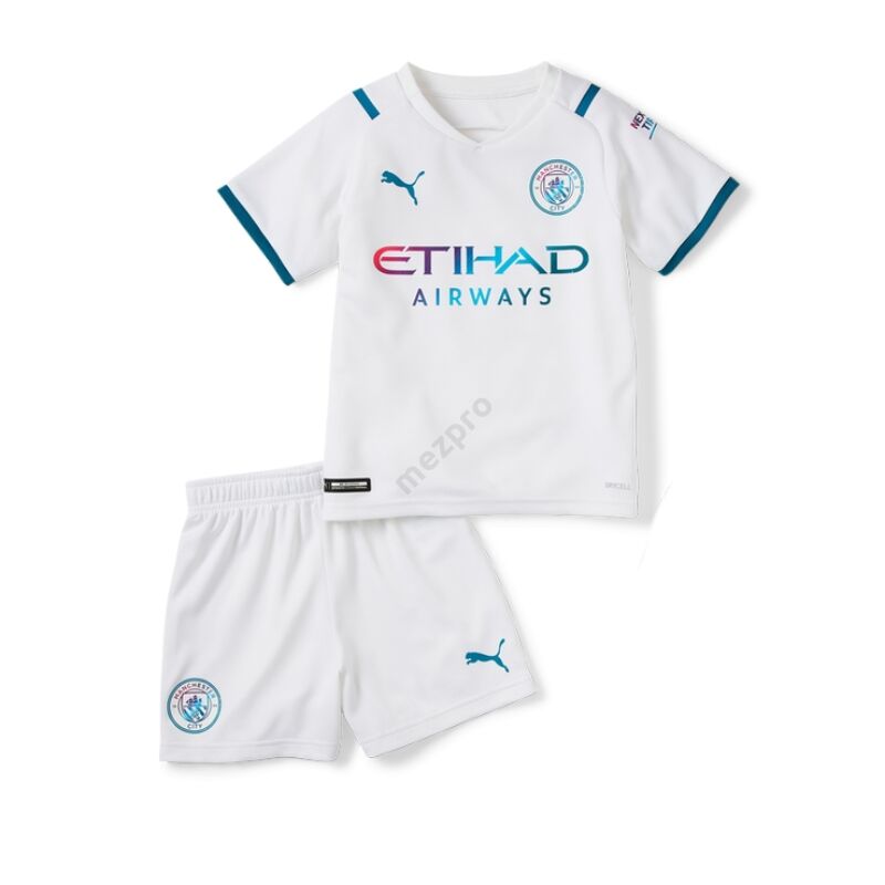 Manchester City vendég 2021-2022 gyerek szett (mez+nadrág) - Raktáron