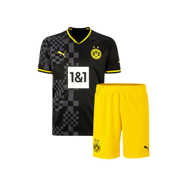 Borussia Dortmund vendég 2022-2023 mez+nadrág (szett) - Gyerek