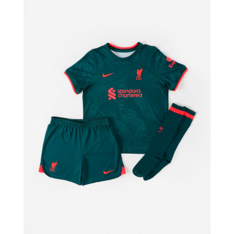 Liverpool 3. számú 2022-2023 szett (mez+nadrág+sportszár) - Gyerek