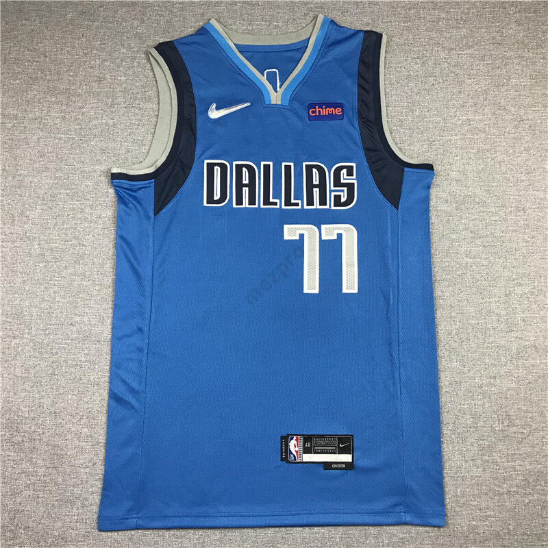 Dallas Mavericks - Luka Doncic - kosárlabda mez - kék - Férfi
