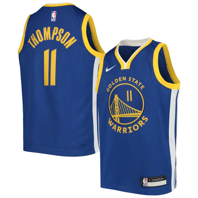 Golden State Warriors - Klay Thompson - kosárlabda mez - kék - RAKTÁRON
