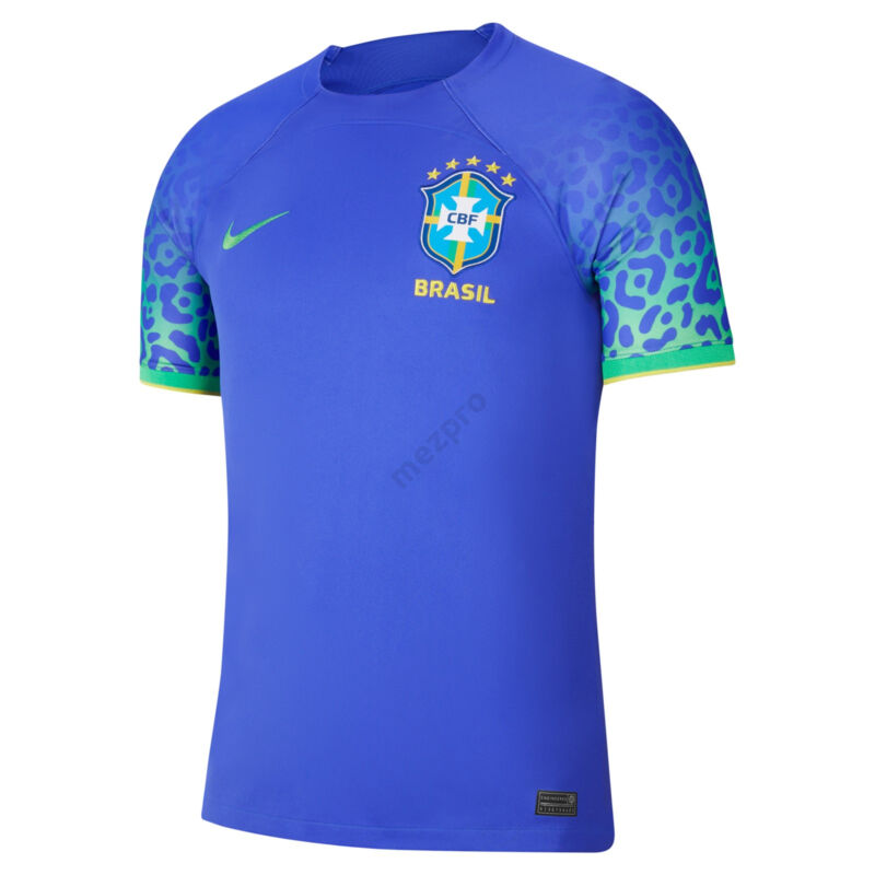 Brazil válogatott vendég 2022 VB férfi mez
