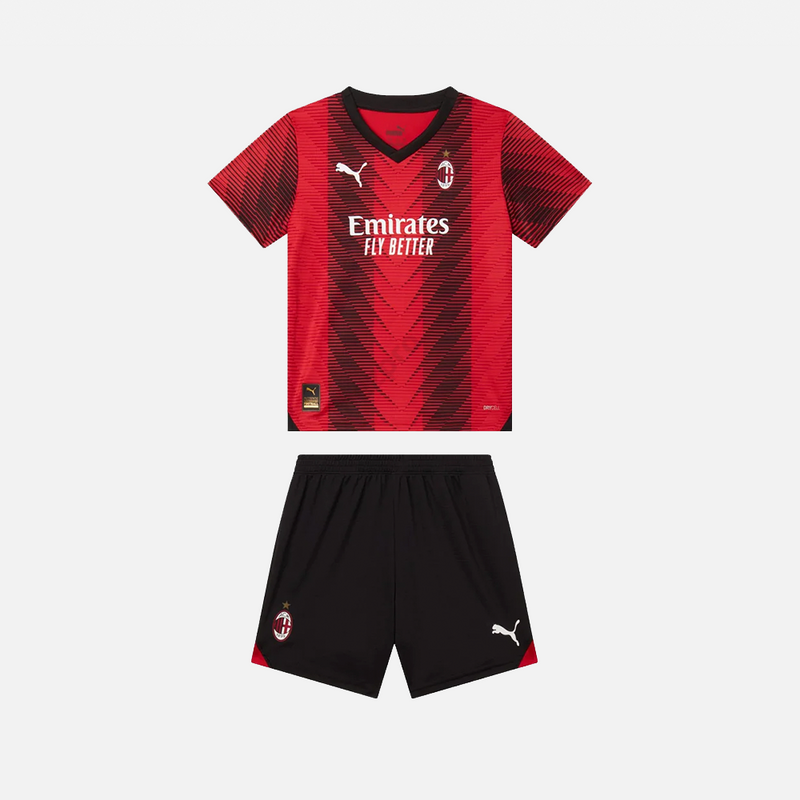 AC Milan hazai 2023-2024 gyerek szett (mez+nadrág)