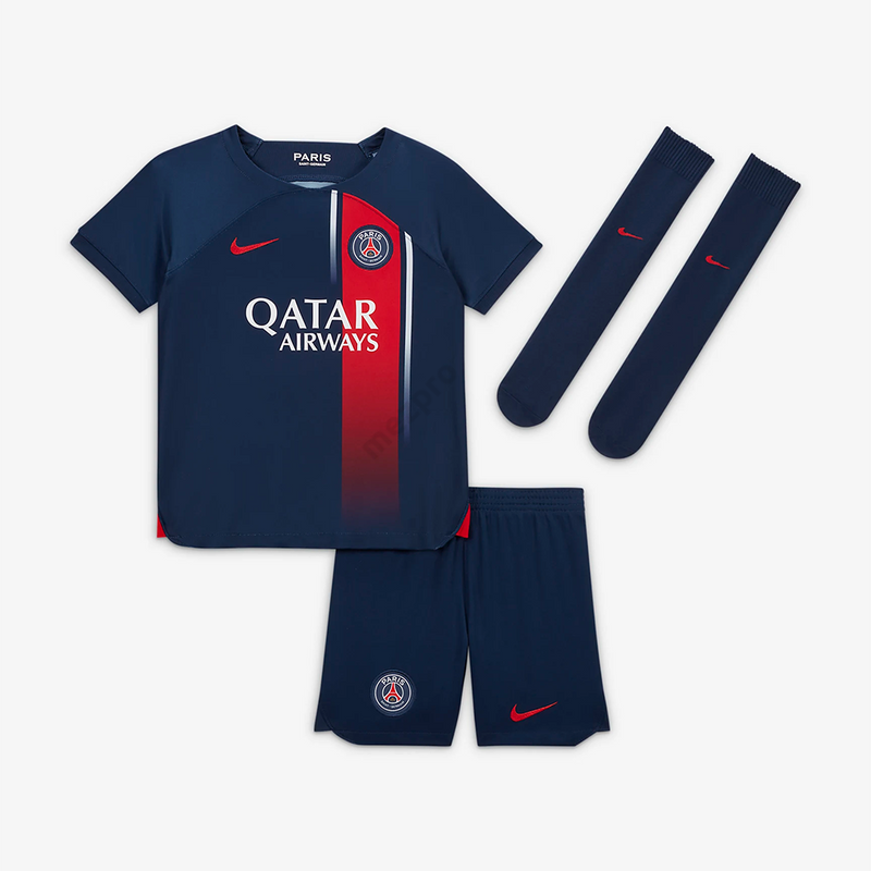 PSG hazai 2023-2024 szett (mez+nadrág+sportszár) - Gyerek