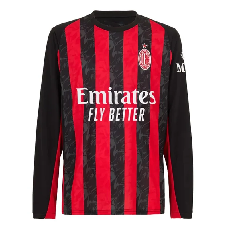 AC Milan hazai 2025-2026 férfi hosszú ujjú mez