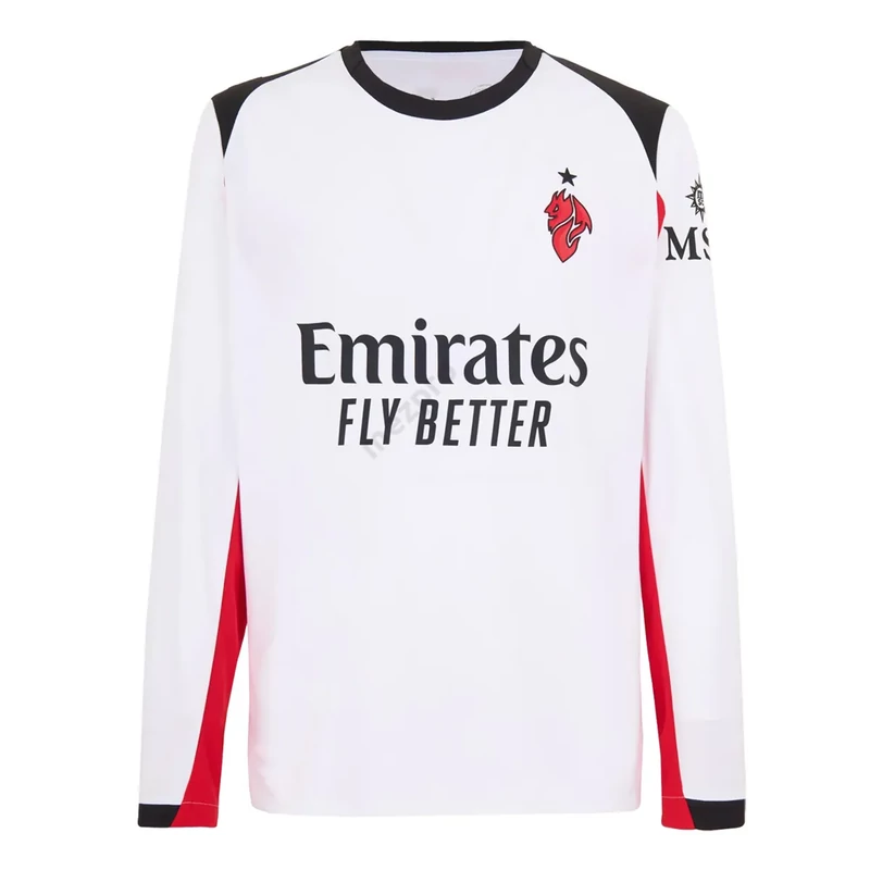 AC Milan vendég 2025-2026 férfi hosszú ujjú mez