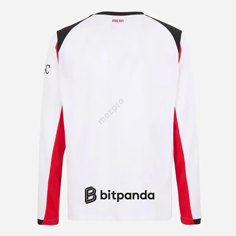 AC Milan vendég 2025-2026 férfi hosszú ujjú mez