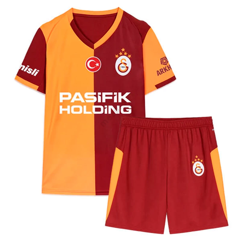 Galatasaray hazai 2025-2026 gyerek szett (mez+nadrág)