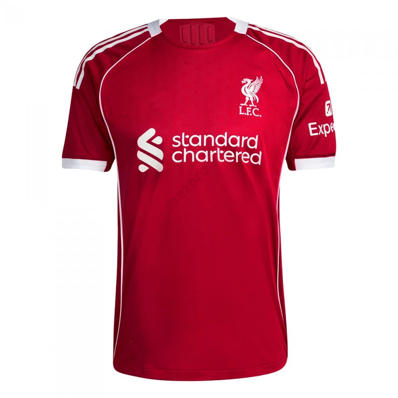 Liverpool hazai 2025-2026 férfi (játékos verzió) mez