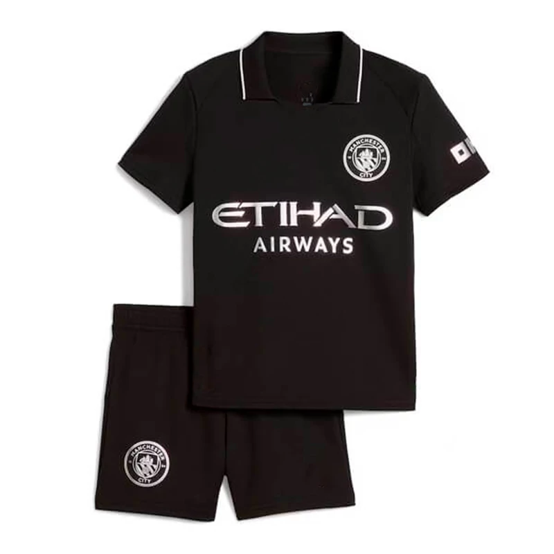 Manchester City vendég 2025-2026 gyerek szett (mez+nadrág)