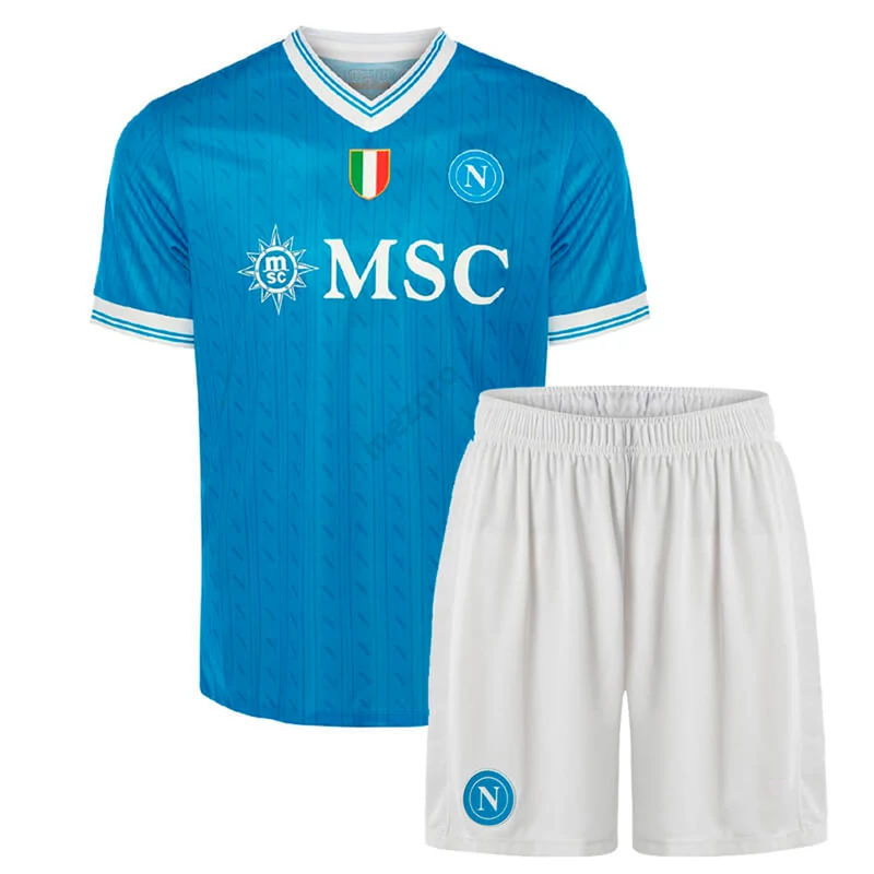 Napoli hazai 2025-2026 gyerek szett (mez+nadrág)