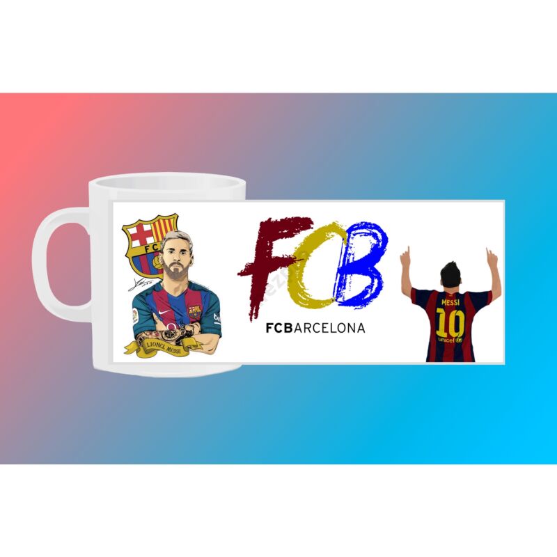 FC Barcelona egyedi bögre