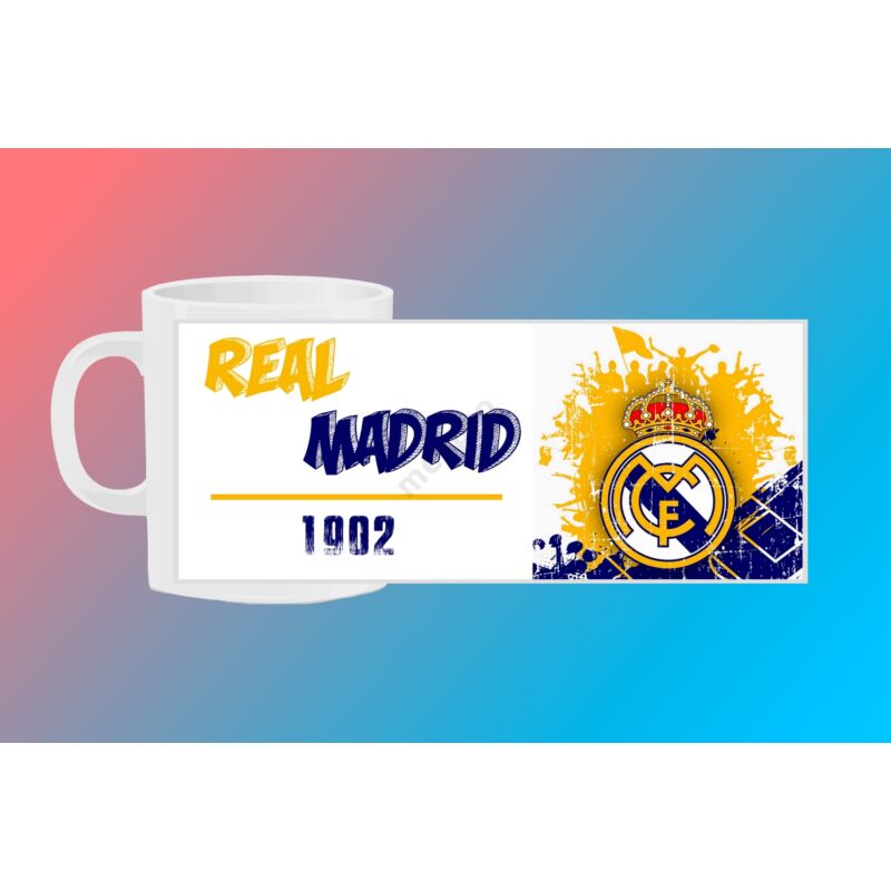 Real Madrid egyedi bögre