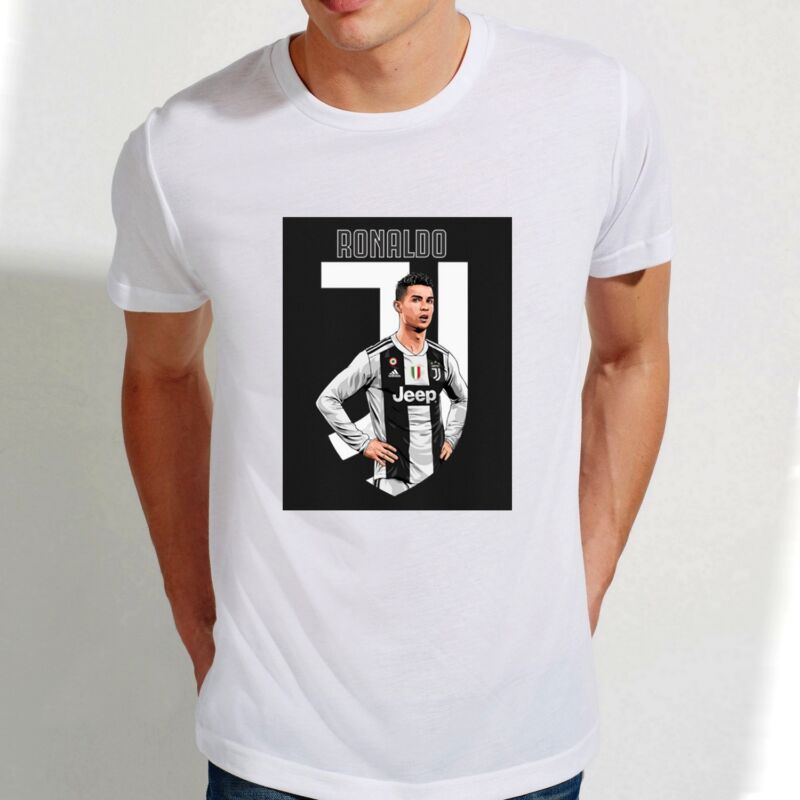 Juventus Ronaldo-s szurkolói póló - Férfi