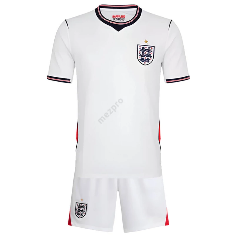 Angol válogatott hazai 2026 gyerek szett (mez+nadrág)