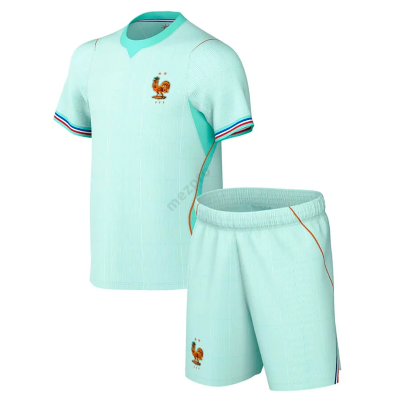 Francia válogatott vendég 2026 gyerek szett (mez+nadrág)
