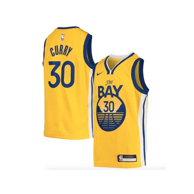 Golden State Warriors - Stephen Curry - kosárlabda mez - sárga - Férfi